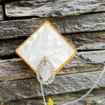 Marble cocktail ring