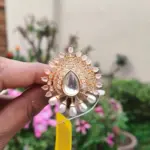Pearl Radiance Kundan Ring
